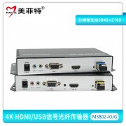 M3802-KUG 4K HDMI/USB信号光纤传输器